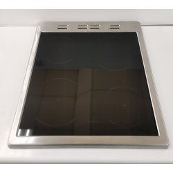 Стеклокерамический стол Beko 4 конфорки цвет нерж. для модели FSM57300GX Ууенка (стекло отклеено)