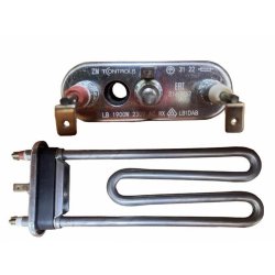 ТЭН 1900Watt 190мм, прямой с отверстием IRCA R13, M175 Samsung в/з  DC47-00006J, 3406210, 3406112