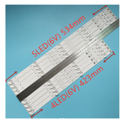 Светодиодная подсветка матрицы ТВ TCL комплект 8шт.(JLD55051330-004ES-M) для TCL L55P2US/LED55D2900S