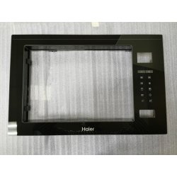 Рамка декоративная панели управления (стекло, цвет чёрный) Haier HMX-BTG259B (Уценка сенсор неиспр.)