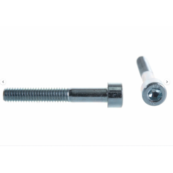 Болт M6 L=40мм головка под шестигранник, хром