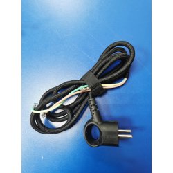 Шнур сетевой 1,9м в оплётке (цвет чёрный) евровилка парогенератора Philips GC8735
