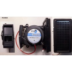 Двигатель (Fan) 7,4V 1,1A MDB4801B07H 2pin 95x87x53mm провод-330mm для робот-пылесоса Supra VCS-4093