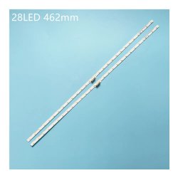 Светодиодная подсветка комплект (2шт по 28 св) под матрицу T430HVN01 SAMSUNG UE43N5500/UE43NU7100