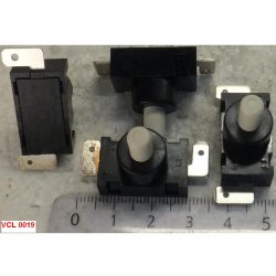 Кнопка Switch Power ON/OFF 220V 8A (2pin) (24x14x24mm) KAN-J4/KAG-01 VCL0019