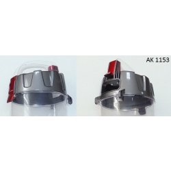 Крышка контейнера пылесборника d162*125 red в сборе пылесоса National NH-VC2085 AK1153