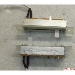 Регулятор мощности 470 KOm линейный L50mm (VCS-1615 red) VCL0124