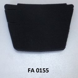 Фильтр выходной 118/85x75x15mm поролон black VCS-2025;2024